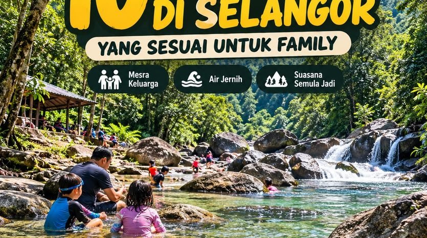 10 Sungai di selangor